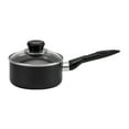 thumbnail image 6 of Basic Essentials 7 Piece Nonstick Aluminum Cookware Pots Pans Set, Black, 6 of 9