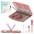 thumbnail image 1 of Kit limpiador de biberones TRENWO para viaje con escurridor, libre de BPA, 1 of 8