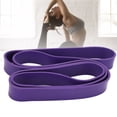 thumbnail image 1 of Bandas elásticas de resistencia Nikou 6,5 pies banda de dominadas Color morado material Látex, 1 of 8