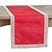 thumbnail image 3 of Saro Lifestyle 315.R16108B 16 x 108 in. Studded Design Table Table Runner, Red, 3 of 4