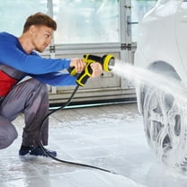 sruoe Garden Hose Nozzle Sprayer, Adjustable High Pressure Water Sprayer, Hose Nozzle Heavy Duty, Plastic Water Nozzle, Outdoor Water Gun for Washing Cars, Garden, Plants