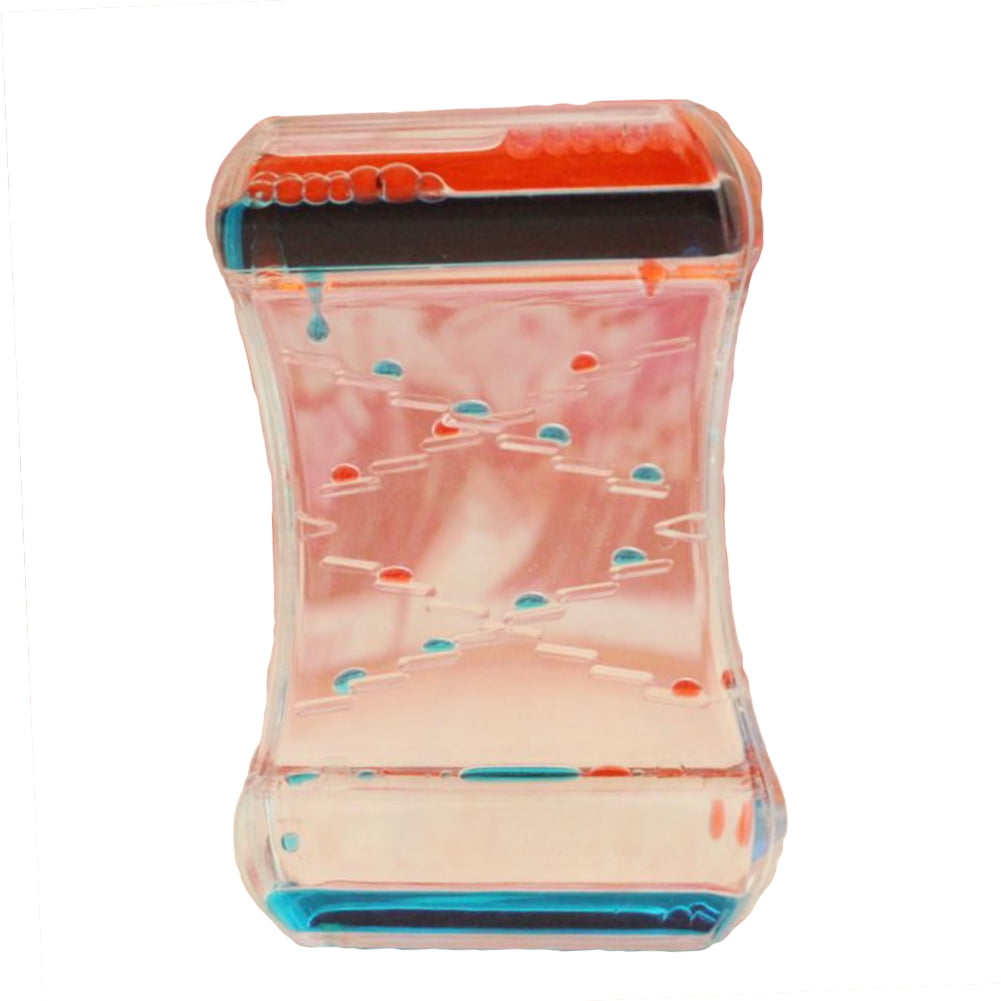 Yasu Drip Oil Hourglass Liquid Motion Bubble Timer Desk Decor Kids Toy
