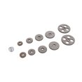 thumbnail image 1 of Lathe Gear, Standard Design Various Sizes Gears 11Pcs  for Working for Replacement, 1 of 7
