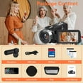 thumbnail image 6 of MARVUE Video Camera 4K 44MP 18X Zoom IR Night Vision with 32GB SD Card, 6 of 7