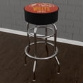 thumbnail image 2 of Trademark Gameroom Jeep Willys Red Bar Stool with Padded Seat, 2 of 5