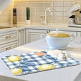 thumbnail image 6 of Yayeee Dish Drying Mat for Kitchen Counter 16"x18" Microfiber Absorbent Pad, Light Lemon, 6 of 7
