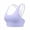 Blue, variant on WAGUTH Women's Criss Cross Mesh Back Sports Bra Thin Straps Wirefree Medium Support Workout Bras for Yoga Gym Fitness Activewear