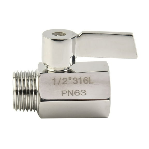 Dleadar Full G1/2" Flow Quick Control Shut-OFF Valve For Shower Head Hand Water Saver Home Decor