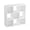 9 Cube-white, variant on LUCKLIFE 9  Cube Storage Organizer with Open Back and Removable Back Panels, Brown