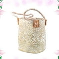 thumbnail image 3 of Soimiss Round Storage Baskets Seagrass 1Pack Outdoor Use, 3 of 8