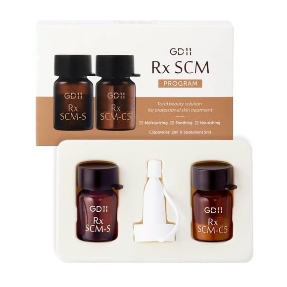 Sérum facial GD11 Rx SCM Program Exosome con CICA 2 ml+5 ml