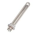 thumbnail image 2 of Calentador de agua de inmersión de acero inoxidable, rosca NPT de 1" (1"), portátil, de calentamiento rápido, eléctrico, 36 V, 1200 W, 2 of 14