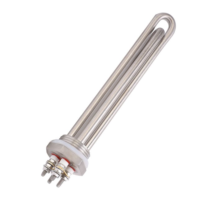 Fdit Immersion Water Heater Stainless Steel 1 NPT Thread Portable Quick Heating Electric Tube,Immersion Water Heater,Pool Heater