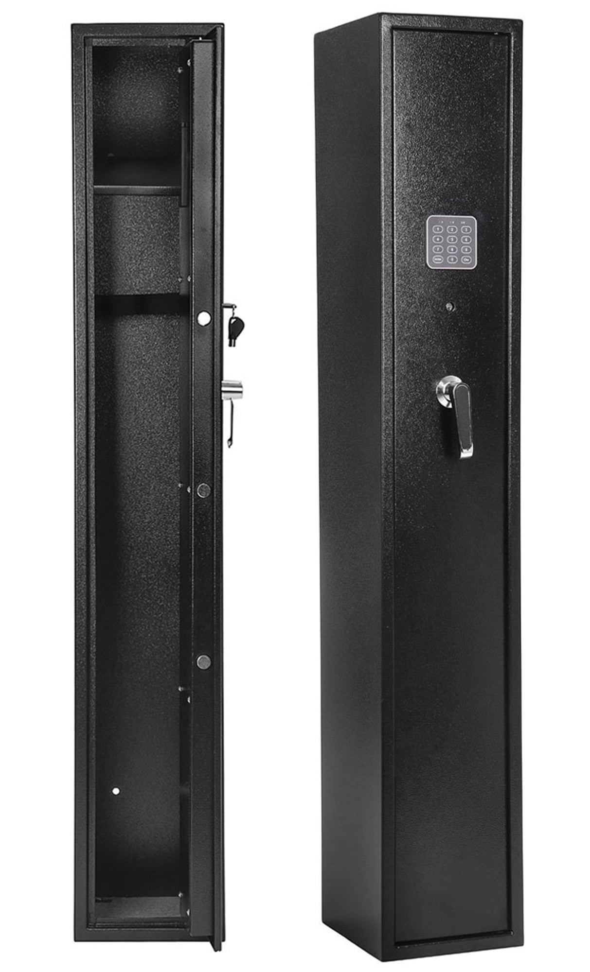 Large Rifle Safes, Quick Access Gun Safes Slim Narrow Gun Storage for Shotgun & Rifle