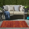 thumbnail image 4 of Nourison Essentials Indoor/Outdoor Red 2' x 4' Area Rug, (2x4), 4 of 8