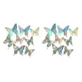 thumbnail image 3 of Transemion Glitter And Exquisite Stickers For Amazing Home Decor With Butterflies Various LK12 Colorful 2Set, 3 of 6