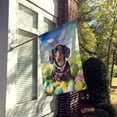 thumbnail image 2 of Dachshund Easter Egg Hunt House Flag 28 in x 40 in, 2 of 7