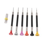 Set tournevis, Ensemble tournevis horloger, Ergonomic 6pcs pour les systèmes électroniques
