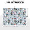 thumbnail image 2 of Yiaed Winter Gnome And Snowman Print Highly Absorbent Microfiber Kitchen Counter Mat, Dish Drying Pad for Dishes, Utensils, Pots and Pans, Large 18" x 24", 2 of 7