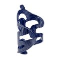 thumbnail image 1 of Soporte para botella de bicicleta Unique Bargains, ligero y duradero, de plástico ABS, soporte para bebidas de bicicleta para MTB, bicicleta de carretera, ciclismo al aire libre, fibra de carbono azul, 1 of 7