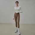 thumbnail image 5 of Pantalones de Yoga sin costuras para mujer, ropa deportiva, mallas elásticas de cintura alta para ejercicio atlético, ropa deportiva, 5 of 5