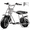 Gray, variant on Mini Bike Rolling Chassis Kit, Complete Frame with Wheels, Seat & Brake System, Engine Mount Plate Included, Fits 79cc–225cc Engines, 145/70-6 Tires, Engine Not Included