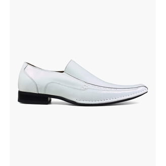 Stacy Adams Franz Moc Toe Tassel Slip On Shoes Croco Leather  display picture 3