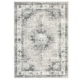 thumbnail image 3 of Garvee 10'x13' Large Washable Rugs for Living Room Vintage Bedroom Rug Low Pile Non-Slip Distressed Throw Rug, Gray Beige Blue, 3 of 8
