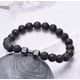 thumbnail image 4 of Collar Con Dije Disco Pesa Cadena Acero Inoxidable Negro, 4 of 5