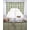Green, variant on Blue Plaid Swag Curtains for Living Room/Bedroom Windows, Modern Simple Watercolor Buffalo Lattice Kitchen Curtains and Valances Set 36 Inch Length, Light Filtering Swags Valance Curtain Panels