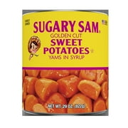 Sugary Sam Cut Sweet Potatoes Yams in Syrup, 29 oz Can
