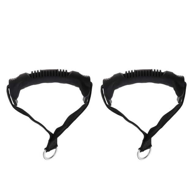 2 Piezas De Agarre Para Equipo De rcicio, s Anchas, Accesorios Para Manillar De Cuerda De Sunnimix Apretones de la cuerda de tracción de la aptitud