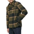 thumbnail image 4 of Men's Levi's® Quilted-Lined Shirt Jacket Color: Green Ombre Plaid Size: XL, 4 of 4