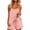Dark Pink, variant on Sleeveless Pajamas for Women 2 Piece Casual Cozy Sleepwear Sets Ruffles Cami Tops and Shorts Loungewear, Navy Size M