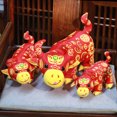 thumbnail image 4 of Gwong Juguete Flor Impreso Dibujos Animados Vaca Mascota Home Desktop Decoration Ornament Niños Presente Gwong 30007652, 4 of 7