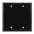 thumbnail image 2 of Skywalker Signature Series Dual Gang Blank Wall Plate, Black, 2 of 3