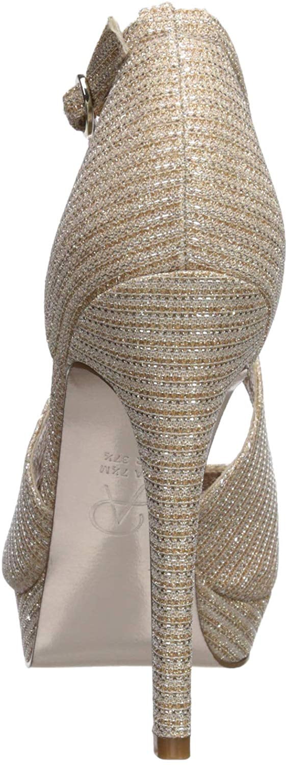 adrianna papell rosalie platform evening sandals