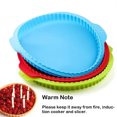 thumbnail image 3 of Ounissouiy Molde de silicona para pastel de 10 pulgadas, Mousse, Pizza, pastel, galletas, bandeja para hornear, bandeja de encaje para Herramientas y accesorios para hornear Verde, 3 of 6
