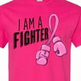 thumbnail image 4 of Inktastic I Am a Fighter Breast Cancer Awareness with Boxing Gloves T-Shirt, 4 of 5