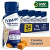 Ensure High Protein Nutritional Shake, Creamy Caramel, 8 fl oz, 24 Ct