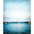 thumbnail image 2 of Rowland, Joseph 12x14 White Modern Wood Framed Museum Art Print Titled - Seaview Painted Sailboats, 2 of 4