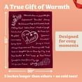 thumbnail image 3 of for her, My Wife Birthday Gift Ideas, Gifts for Wife Blanket, Gift from Husband for Wife Anniversary, Birthday Presents for Wife Romantic, 65" x 50" (Silver), 3 of 5