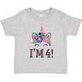thumbnail image 3 of Inktastic 4th Birthday Unicorn Party 4 Year Old Girl Girls Toddler T-Shirt, 3 of 5