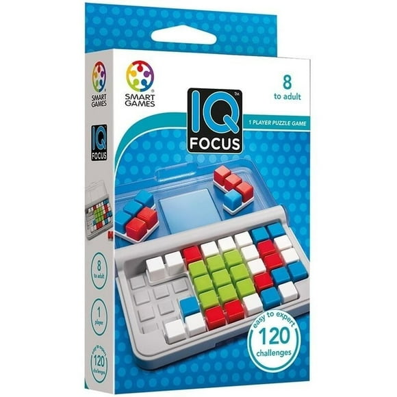 Juego De Mesa IQ Focus Smart Games 120 Retos Smart Games Iq Focus