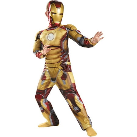Iron Man 3 Mark 42 Classic Child Muscle Halloween Costume