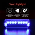 thumbnail image 3 of HUGFEGWE Bicycle Light Warning Lamp Waterproof LED Taillight Solar Charge Motorcycle Mountain Bike Rear Light Safety Bike Accessories CJB91-83992, 3 of 8