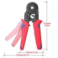 thumbnail image 3 of Herramienta de engarce fácil de usar para una fabricación precisa, el perfil de engarce hexagonal garantiza un rendimiento de terminación superior para manguitos de extremo de cable Awg23-7, 3 of 5