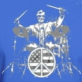 thumbnail image 3 of CafePress - Abraham Lincoln Playing Drums T Shirt - Men's Classic Graphic Cotton T-Shirt, 3 of 4
