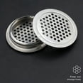 thumbnail image 4 of Rejilla de ventilación de acero inoxidable sin olores para mantener el ambiente, rejilla de ventilación duradera con orificios de malla para facilitar la circulación del viento en espacios de usos, 4 of 5