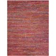 thumbnail image 4 of Safavieh Nantucket 5' X 8' Tapis de Coton Touffeté à la Main en Rouge, 4 of 6